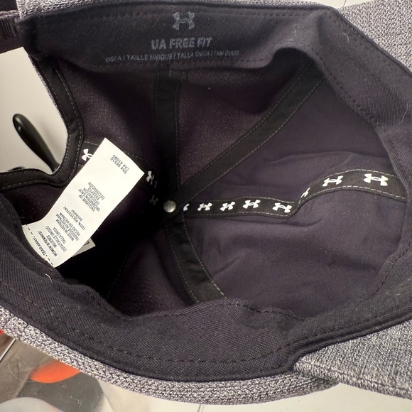 Under Armour Light Weight Grey Running Runners Joggers Baseball Hat - Picture 6 of 6